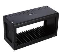 Hama CD Rack for 20 CDs | CD Storage for Hanging or Standing, Space-Saving, Small CD Stand, for the Office or Any Room | Black