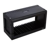 Hama CD Rack for 20 CDs | CD Storage for Hanging or Standing, Space-Saving, Small CD Stand, for the Office or Any Room | Black