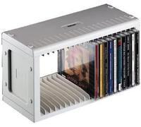 Hama CD Rack for 20 CDs DVDs Storage for Hanging & Standing Stackable Grey, BNIB