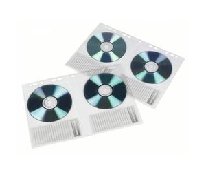 Hama, CD-ROM Binder Sleeves, DIN A4, 10pcs