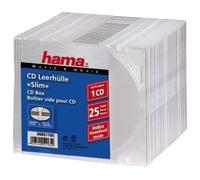 Hama CD Slim Box 25 pcs./pack 1 discs Transparent