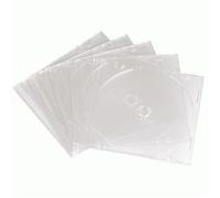 Hama Slim CD Cases | Pack of 10 | Transparent