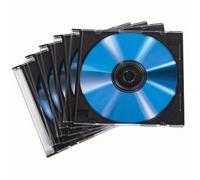 Hama CD Slim Jewel Case, pack 50 Pcs 1 discs Transparent