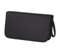 Hama CD Wallet for 104 Discs | CD/DVD/Blu-Ray | Folder for Storage, Space-Saving for the Office, Car and at Home | Black