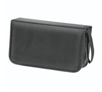 Hama CD/DVD/Blu-ray Wallet 120, black 120 CDs Single