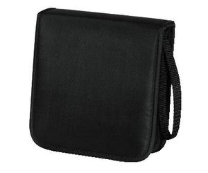 Hama CD Wallet Nylon 20, black 20 discs