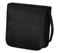 Hama CD Wallet Nylon 40, black 50 discs