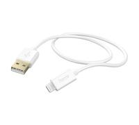 Hama 201581 USB charging cable Lightning to USB-A plug White 1.50 m
