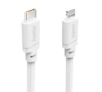Hama Charging Cable, USB- C - Lightning, for iPhone/iPad, MFi, 3 m, white