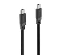 Hama Charging Cable, USB-C - USB-C, 60 W, 2 m, black