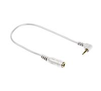 Hama Plug Adapter Plug Cable 2,5mm Jack Plug > 3,5mm Jack Coupler