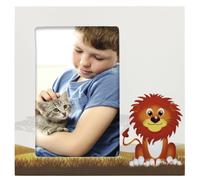 Hama Children Picture Frame Lion Leo 10x15cm Portrait + Stand