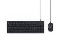 hama CKM-200 Tastatur-Maus-Set kabelgebunden schwa NEW