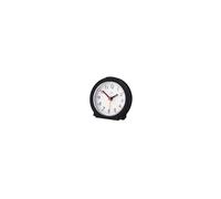 Hama "Classic" Black Travel Alarm Clock, Low Noise Background light