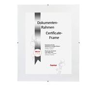 Hama "Clip-Fix Frameless Picture Frame, 21x29.7cm (A4 Size), Glass