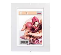 Hama Clip-Fix White Floor Display Backlit Frame - Polystyrol, White, Floor Display Backlit, 40 x 60 cm, 600 mm, 840 mm