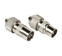 Hama Coaxial Connector 2 Pcs