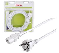 Hama Cold Devices Cable 5m Power Cable C13 3-Pole Schuko CEE 7/4 TV PC