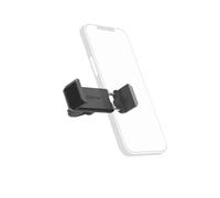 Hama Compact Car Phone Holder for Smartphones Width 5.5 to 8.5 cm, Air Vent Clip Attachment 360 Degree Swivelling Black