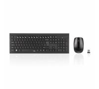 Hama Cortino Wireless Keyboard Mouse 1600D Desktop Kit Soft Touch Keys12 Media