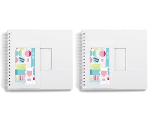Hama Creative DIY Spiral Album with Accessories, Photo Gift Idea DIY (Pack of 2)