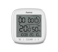 Hama Cyprus Bathroom Clock, Suction Cup, to Stand and Hang, Blche