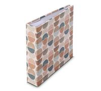 Hama Designline II Memo Photo Album, Patterned | For 200 Photos with a Size of 10x15 cm, Ruled label field for information or stories about each photo, memory card pocket