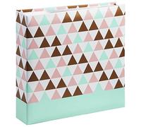 Hama "Designline Memo Photo Album, 100 white pages (50 sheets) fits 200 photos in 10x15cm format, Triangle