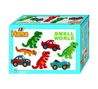 Hama Small World Dinosaur & Car