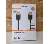 Hama DisplayPort Cable, DP 2.1, Ultra-HD 8K, 40Gbps, 2m
