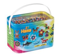 Hama DIY Midi Beads Bucket | Approx. 10.000 Fuse Beads | Mosaic Decoration Arts & Craft for Creative Children Ages 5+ | Mix 00