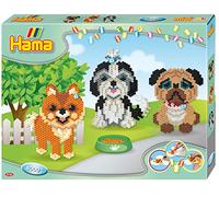 Hama Dogs Delight Large Gift Box, Arts and Crafts Fuse Beads Set for Children Ages 5+, Official Beads Set