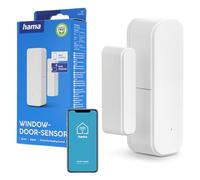 Hama Door Window Sensor Zigbee (Smart Magnetic Contact for Heating Thermostat, Security System, Surveillance - Works with Alexa, Google Assistant, Siri)