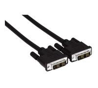 Hama DVI Cable 1.5m Connection Cable DVI Plug Single Link 18+1 DVI-D HD TV