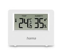 Digital Thermometer and Hygrometer "Ebro" for Indoor or Outdoor Use, White