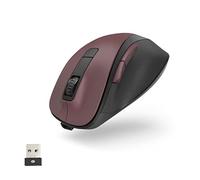 Hama Ergonomic Mouse (Wireless Mouse, 6 Buttons, 2.4 GHz, BlueWave, 800/1200/1600 dpi, Wireless Optical Mouse, Wireless, Ergonomic Mouse, Computer Mouse, for Laptop/PC, Battery, Right-Handed User)