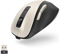 Hama Ergonomic Wireless Mouse - 6 Buttons, 2.4 GHz, BlueWave, 800/1200/1600 DPI