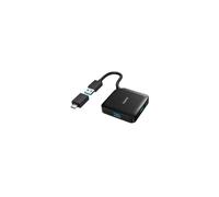 Hama External 4-Port Usb 3.2 Gen 1 Hub Usb Powered Usb-A W/ Usb-C Adapter 00200116