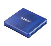 Hama External USB 2.0 Multi-Card Reader SD/microSD/CF Blue