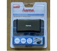 Hama External Usb 3.0 Multi-Card Reader Sd/Microsd/Cf/Ms Black Usb Powered