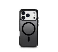 Hama Extreme Protect Mobile Phone Case for iPhone 17 Pro and MagSafe (D3O Bumper, Shockproof, Drop-Proof, Shatterproof, Magnetic Case for Inductive Charging, Gradient) Black