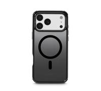 Hama Extreme Protect Mobile Phone Case for iPhone 17 Pro Max and MagSafe (D3O Bumper, Shockproof, Drop-Proof, Shatterproof, Magnetic Case for Inductive Charging, Gradient) Black