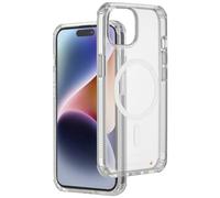 Hama Extreme Protect Phone Case for iPhone 15 Plus and MagSafe (D3O Bumper, Shockproof, Drop-Proof, Shatterproof, Clear iPhone Case No Yellowing, Magnetic Case for Inductive Charging)