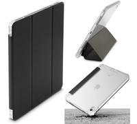 Hama Tablet Case for Apple iPad Pro 11 Inch 2024 (Anti-Scratch Tablet Case Rugged Shockproof Protective Frame, Tablet Stand 2 Levels Apple iPad Case, Pen Holder, Camera/Screen Protector) Clear/Black