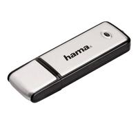 Hama "Fancy" FlashPen, USB 2.0, 128GB, 10 MB/s - Black Silver