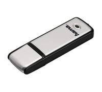 Hama "Fancy" FlashPen, USB 2.0, 32GB, 10 MB/s - Black Silver 32 GB