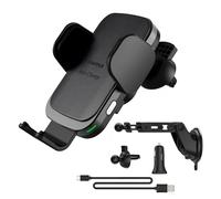 Hama Fc10 Motion Wireless Smartphone Charger Fast Charge Up To 10W Suction Cup/G