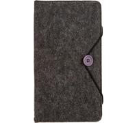 Hama "Felt CD/DVD/Blu-ray Wallet for 48 Discs, Grey | Elastic closure to keep t