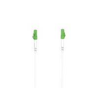 Hama Fibre-Optic Network Cable, LC-APC Plug - LC-APC Plug, 10 Gbit/s, 15 m