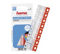 Hama Film Splicing Adhesive Tape | For Cinekett Super 8 | With Recess for 1 Audio Track | Red/White
